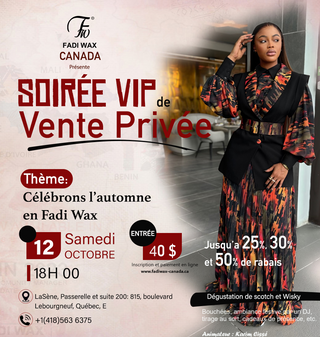 Inscription soirée privée